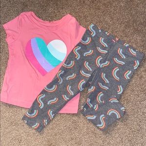 18 month shirt & pants set!
